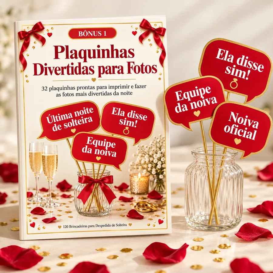 Plaquinhas Divertidas para Fotos